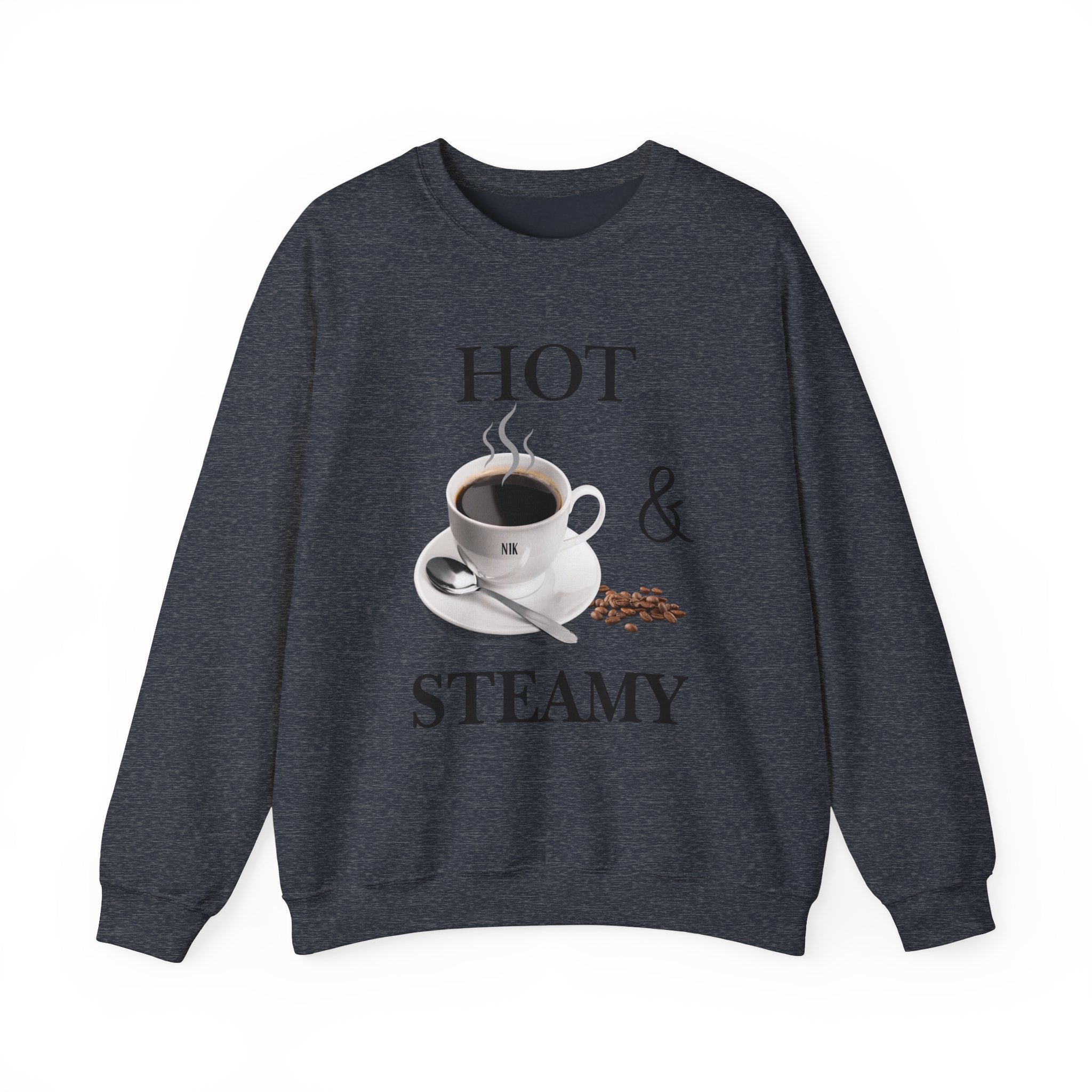 Hot and Steamy Cofee Unisex Heavy Blend™ Crewneck Sweatshirt